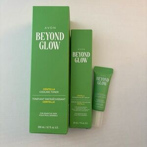 Avon Beyond Glow Centella sensitive skin set NWT